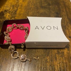 Avon sparkly pink bracelet
